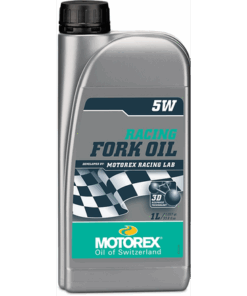 Motorex Racing Fork Oil SAE 5W huile de fourche bouteile 1 L