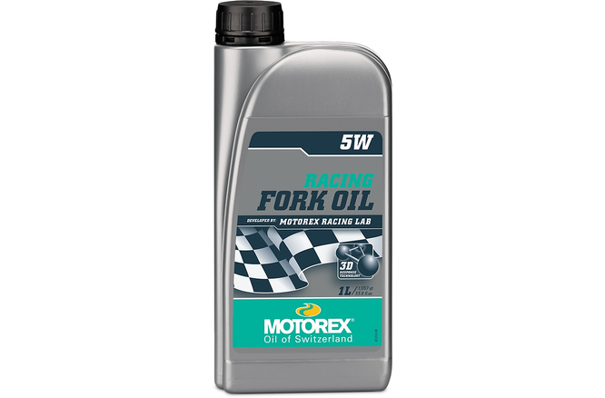 Motorex Racing Fork Oil SAE 5W huile de fourche bouteile 1 L Motorex Racing Fork Oil SAE 5W huile de fourche bouteile 1 L