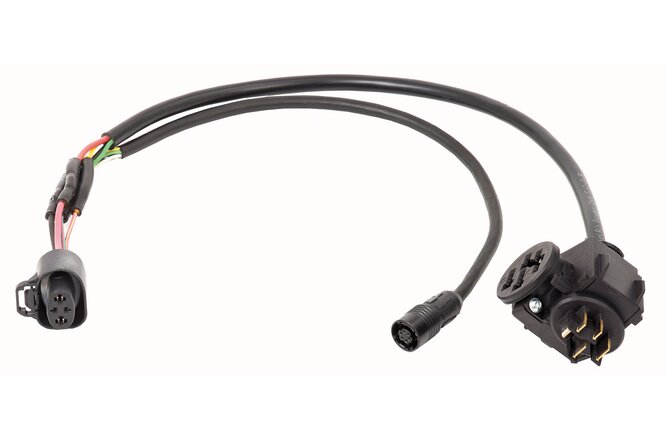 Bosch Câble de connexion batterie du cadre 370mm Y-câble eShift/ABS BBS2xx noir Bosch Câble de connexion batterie du cadre 370mm Y-câble eShift/ABS BBS2xx noir