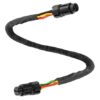 Bosch Câble de connexion PowerMore 750mm BCH3923 passage des câbles vers le porte-batterie noir