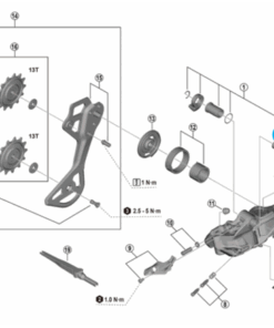 Shimano RD-M9250 vis de fixation