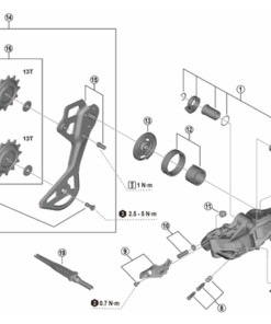 Shimano plaquette RD-M9250