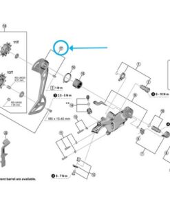 Shimano Plaque de chape RD-U8020-SGS extérieure