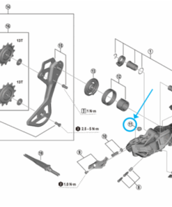 Shimano Couvercle du bouchon RD Di2