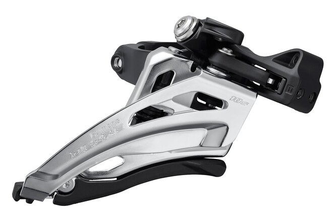 Shimano Dérailleur avant DEORE FD-M4100 2x10 Side Swing 66-69° bride (34.9/31.8/28.6 mm) Shimano Dérailleur avant DEORE FD-M4100 2x10 Side Swing 66-69° bride (34.9/31.8/28.6 mm)