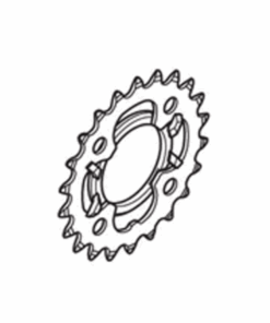 Shimano Plateau ACERA FC-M391 22 dents avec garde chaîne noir