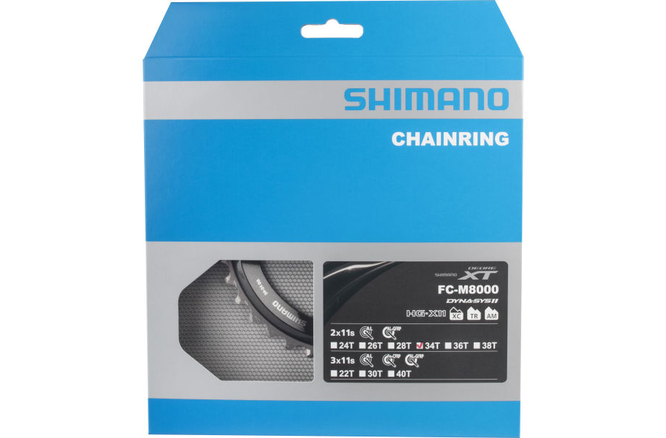 Shimano Plateau XT FC-M8000 34 dents BB Shimano Plateau XT FC-M8000 34 dents BB