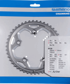 Shimano Plateau FC-RS500 46 dents MJ argent