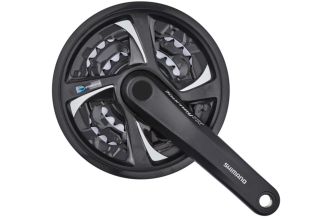 Shimano Pédalier TX FC-TX801 170 mm 42X32X22 protège chaîn noir Shimano Pédalier TX FC-TX801 170 mm 42X32X22 protège chaîn noir