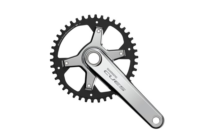 Shimano Pédalier CUES FC-U6030 172.5 mm 42 dents argent Shimano Pédalier CUES FC-U6030 172.5 mm 42 dents argent