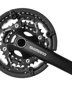 Shimano Pédalier LX FC-T551 175 mm 44X32X24 protège chaîn noir