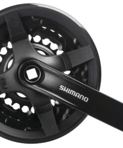 Shimano Pédalier TY FC-TY301 150 mm 42X34X24 protège chaîn noir