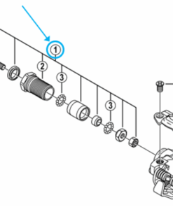 Shimano Axe PD-M540 gauche