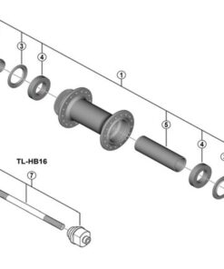 Shimano HB-M8010 couverture à droite