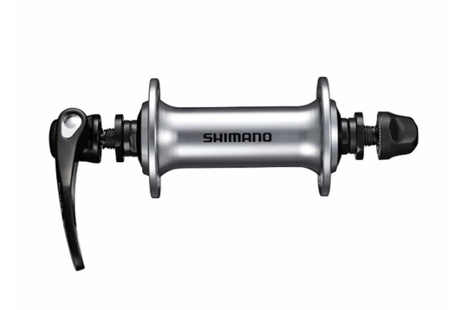 Shimano Moyeu avant SORA HB-RS300 100 mm 32-trous SR argent Shimano Moyeu avant SORA HB-RS300 100 mm 32-trous SR argent