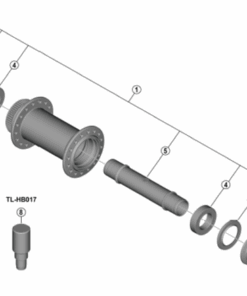 Shimano HB-M9210 embout droit