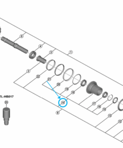 Shimano Body FH-M9210-B