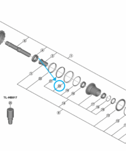 Shimano FH-M9210-B espaceur