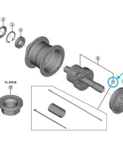 Shimano Câble plat avec gaine thermorétractable FH-U6060