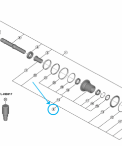Shimano Body unité FH-TM9210-B
