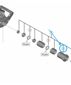 Shimano  cône PD-M8120 droite