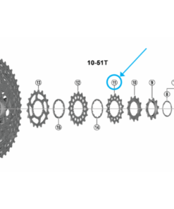 Shimano Pignon CS-M8200 14 dents F