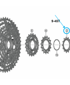 Shimano Pignon CS-M9200/8200 13 dents E