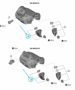 Shimano unité de levage SW-M9250-R/IR X