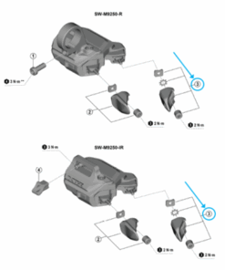 Shimano unité de levage SW-M9250-R/IR Y