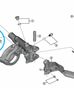 Shimano Vis de bride BL-M8100 M5x17mm