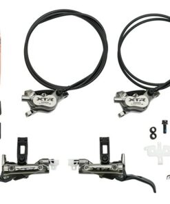 Shimano Set frein à disque XTR BR-M9220 avec BL-M9220 Upgrade Kit avant & arriere box