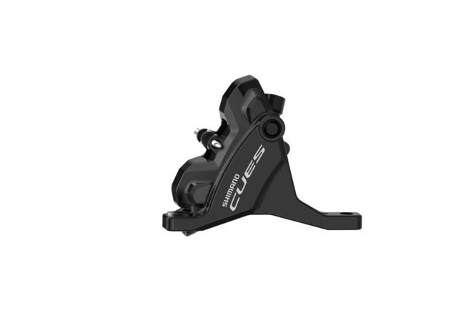 Shimano Étrier de frein à disque CUES BR-U6030 Flatmount avant noir Shimano Étrier de frein à disque CUES BR-U6030 Flatmount avant noir