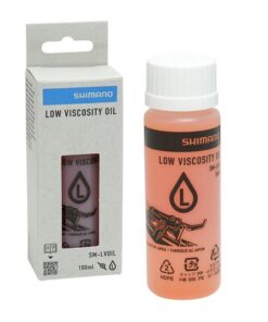 Shimano Huile minéral 100ml LVOIL (LOW VISCOSITY)