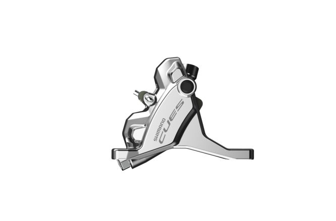 Shimano Étrier de frein à disque CUES BR-U6030 Flatmount avant argent Shimano Étrier de frein à disque CUES BR-U6030 Flatmount avant argent
