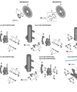 Shimano Adaptateur BB-SS310 Type G ABS (MA-R180P/S/ABS)