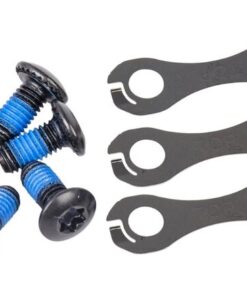 Shimano Vis de fixation de disque 6-trous avec plaquettes 6 pcs.