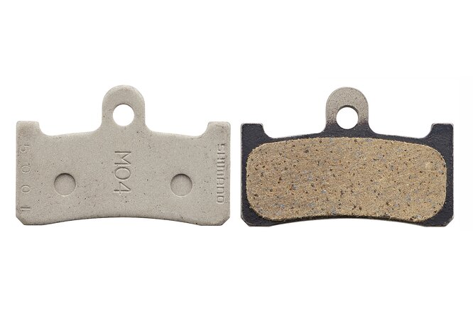 Shimano Plaquettes M04 résine paire Shimano Plaquettes M04 résine paire