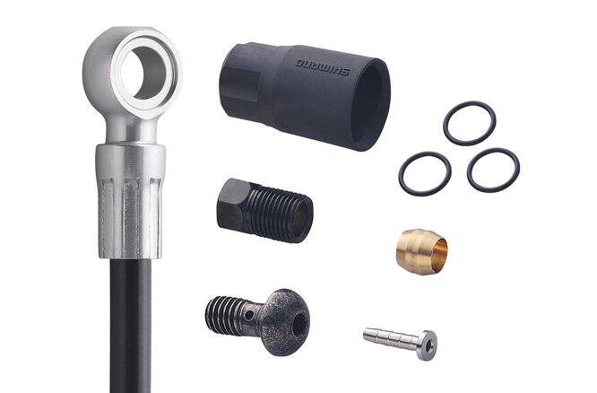 Shimano Tuyau hydraulique SM-BH90-SB 1700 mm Zee noir Shimano Tuyau hydraulique SM-BH90-SB 1700 mm Zee noir