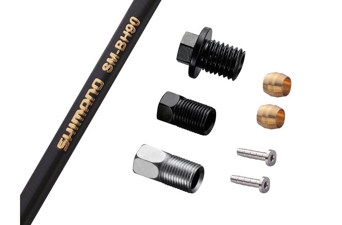 Shimano Tuyau hydraulique SM-BH90-JK-SSR 1000 mm noir Shimano Tuyau hydraulique SM-BH90-JK-SSR 1000 mm noir