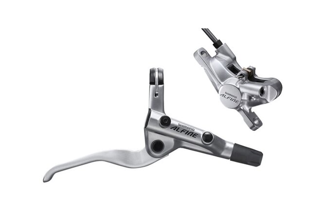 Shimano Set frein à disque ALFINE BR-S7000 avec BL-S7000 arrière argent Shimano Set frein à disque ALFINE BR-S7000 avec BL-S7000 arrière argent