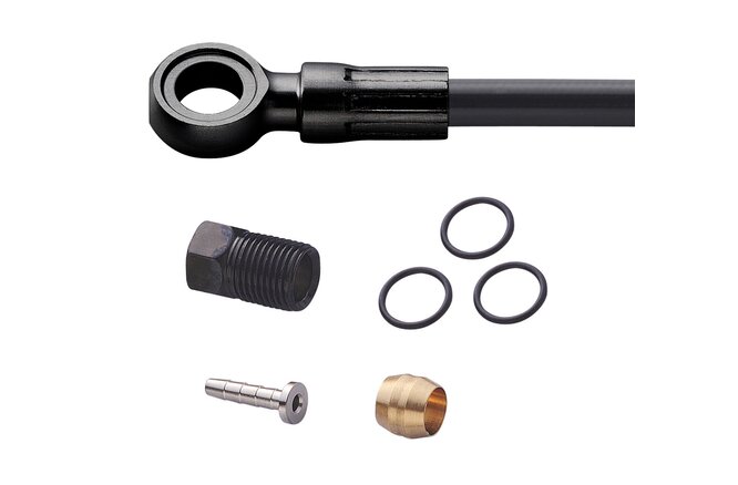 Shimano Tuyau hydraulique SM-BH90-SBM 1700 mm noir Shimano Tuyau hydraulique SM-BH90-SBM 1700 mm noir