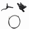 Shimano Set frein à disque BR-MT410 avec BL-MT401 avant noir