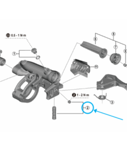 Shimano Axe de levier BL-M9220 avec vis