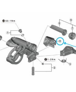 Shimano BL-M9220 couverture à gauche