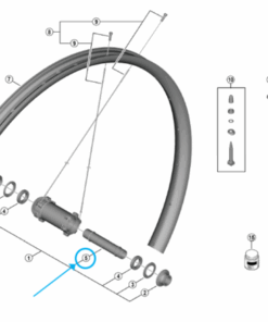 Shimano axe WH-M9200-F15