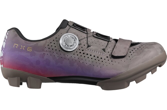Shimano Women Gravel SH-RX6 chaussures SPD gray purple 42 Shimano Women Gravel SH-RX6 chaussures SPD gray purple 42
