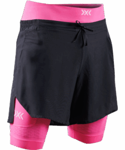 X-BIONIC Men Effektor 2in1 Shorts X black/neo pink L