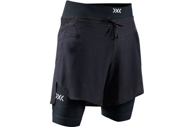 X-BIONIC Men Effektor 2in1 Shorts X black/X black XXL X-BIONIC Men Effektor 2in1 Shorts X black/X black XXL