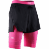X-BIONIC Women Effektor 2in1 Shorts X black/neo pink S X-BIONIC Women Effektor 2in1 Shorts X black/neo pink S