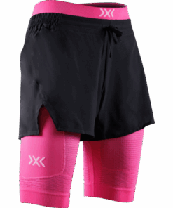 X-BIONIC Women Effektor 2in1 Shorts X black/neo pink L